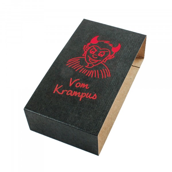 VOM KRAMPUS 70, banderole embossing red