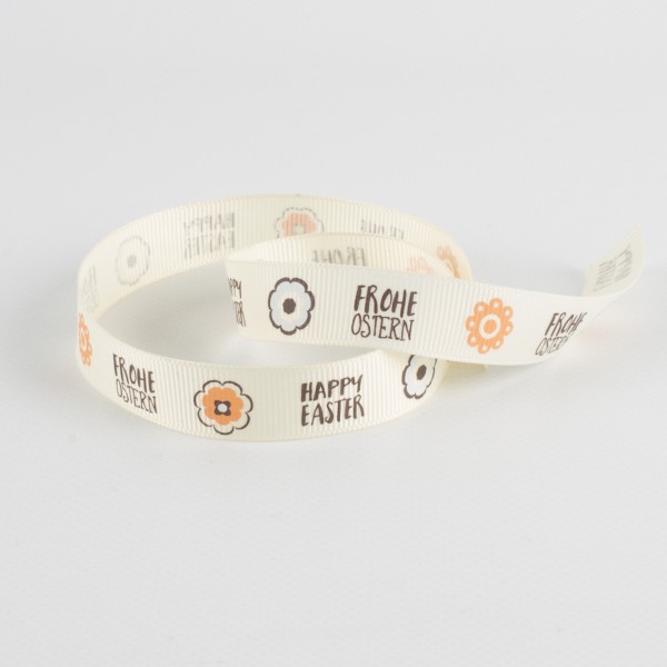 HAPPY EASTER Blume 15, Ripsband