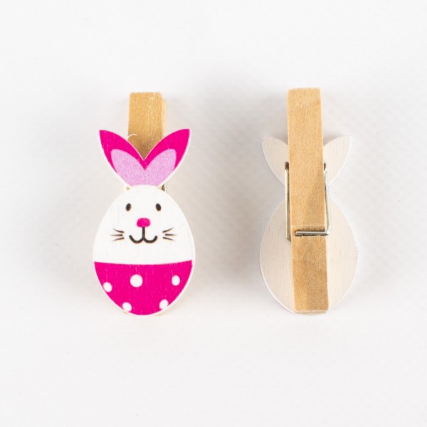 Wooden easter bunny clamp 45mm