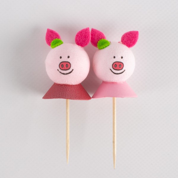 Insertion head piggy 50mm, assorted
