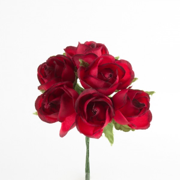 Rose 26mm, 6 pieces/bunch