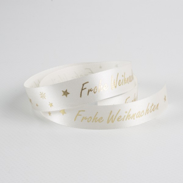 FROHE WEIHNACHTEN 15, ribbon