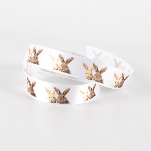 EASTER BUNNIES 23, Satinband